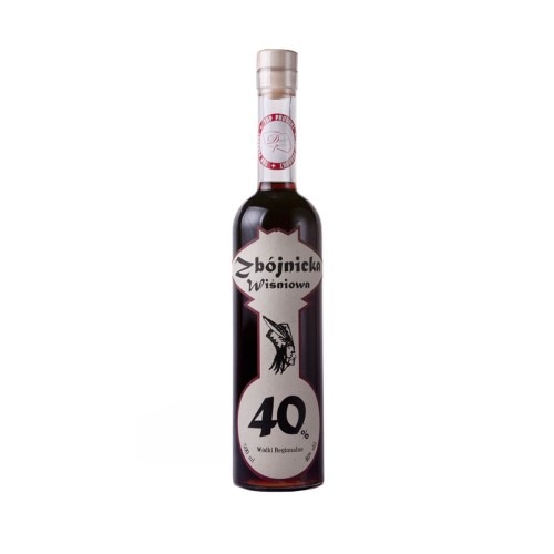 WIŚNIOWA ZBÓJNICKA WÓDKA 0,5L 40%