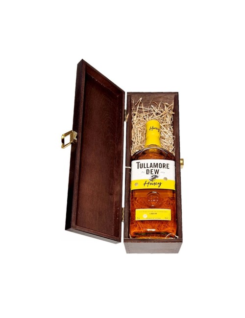 TULLAMORE DEW HONEY LIKIER 0,7L 35% W SKRZYNCE DREWNIANEJ