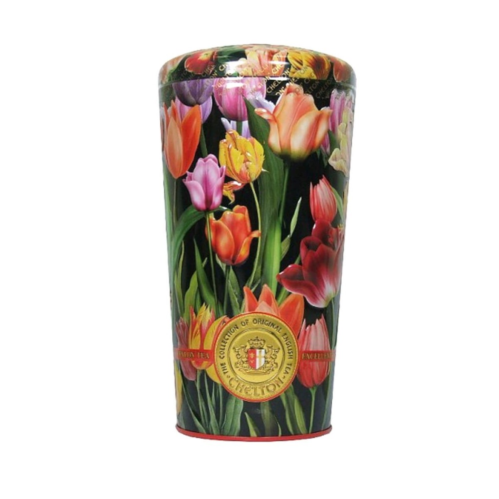 CHELTON WAZON Z TULIPANAMI HERBATA SYPANA PUSZKA 150G
