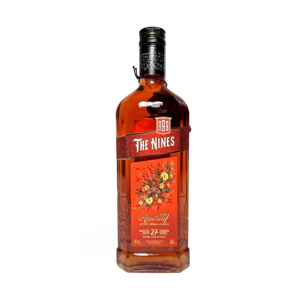THE NINES APERITIF LIKIER ZIOŁOWY 0,5L 35%