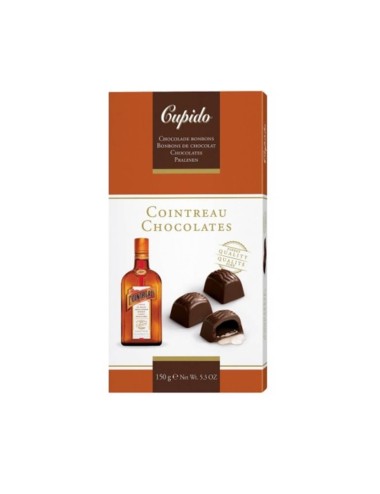 CUPIDO CZEKOLADKI Z NADZIENIEM LIKIEREM COINTREAU 150G