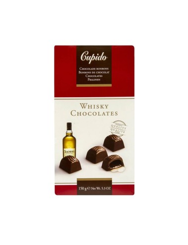 CUPIDO CZEKOLADKI Z NADZIENIEM WHISKY 150G