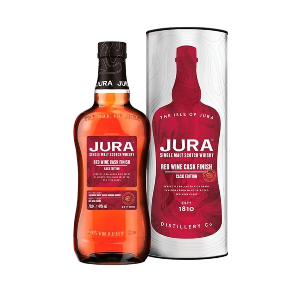 JURA RED WINE CASK FINISH WHISKY 0,7L 40%