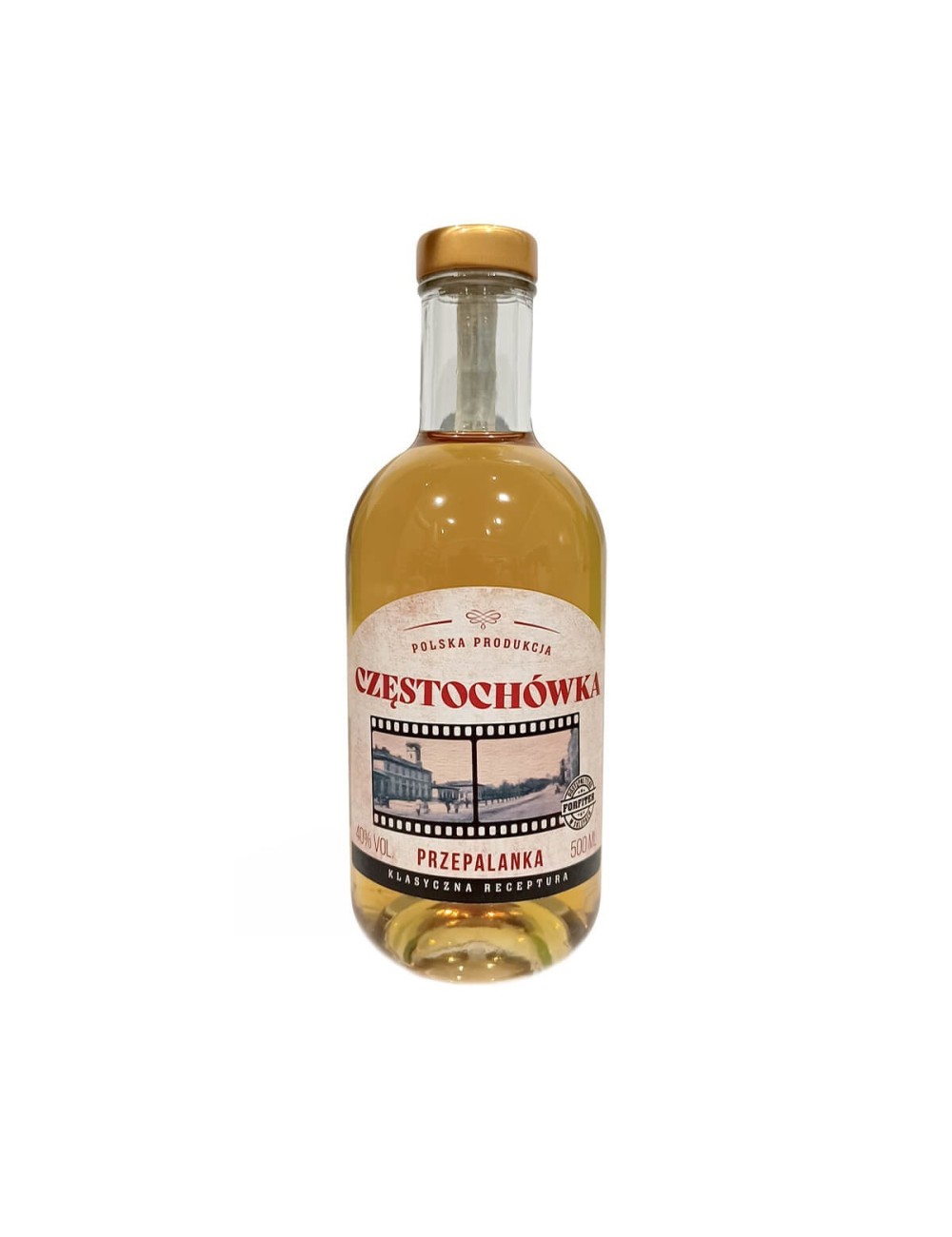 CZĘSTOCHÓWKA WÓDKA PRZEPALANKA 0,5L 40%