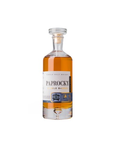 PAPROCKY SINGLE BARREL WHISKY 0,7L 40%