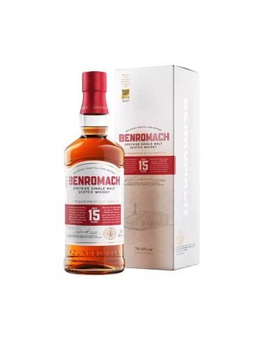 BENROMACH 15YO SPEYSIDE SINGLE MALT WHISKY 0,7L 43%