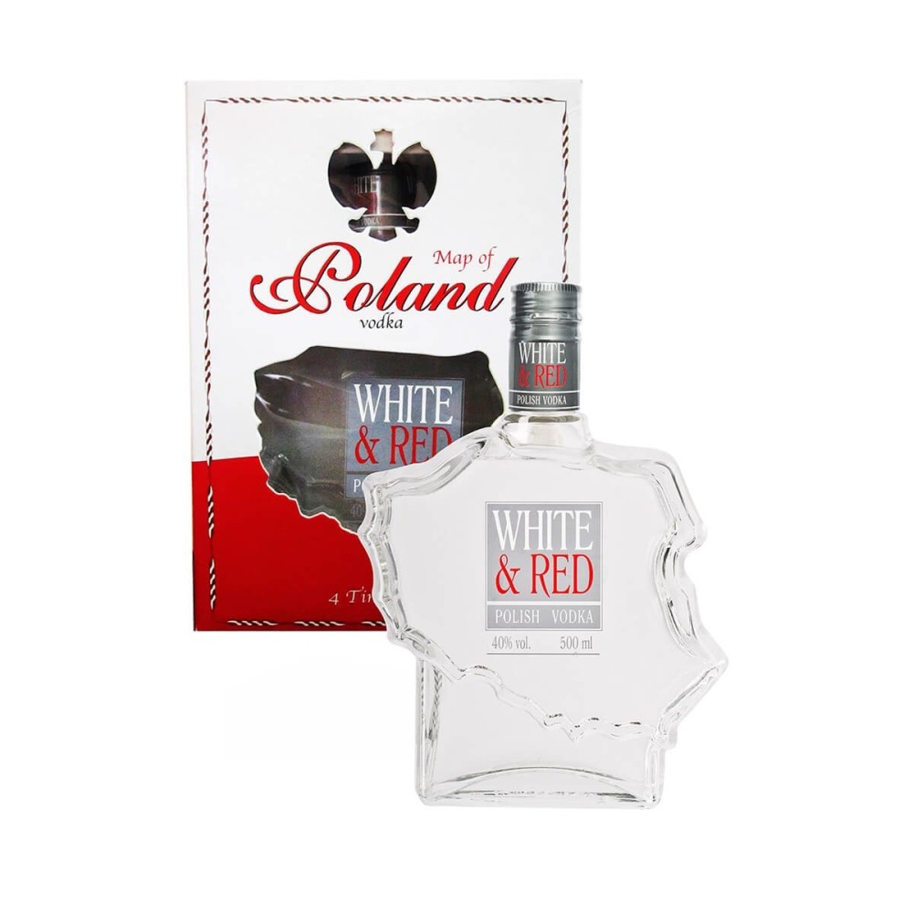 WHITE & RED VODKA 0,5L 40%