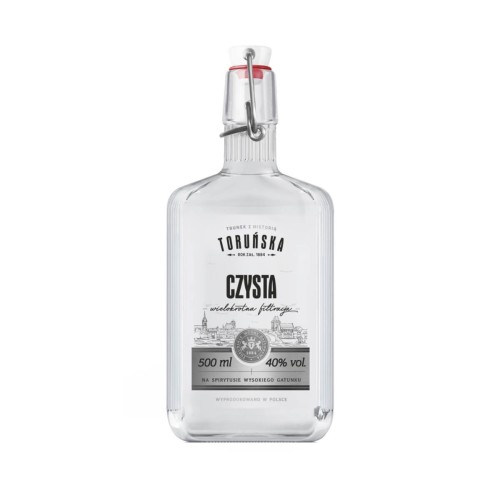 TORUŃSKA CZYSTA RYFLE WÓDKA 0,5L 40%