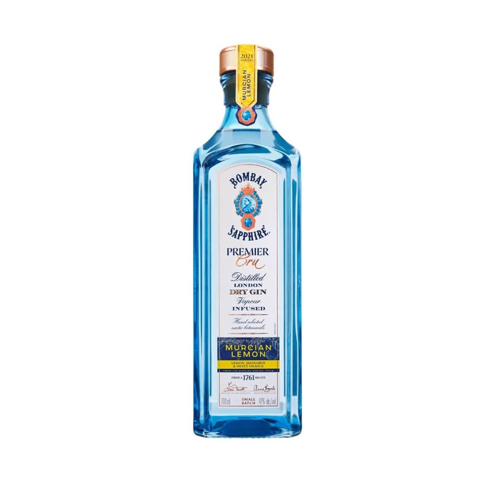 BOMBAY SAPPHIRE MURCIAN LEMON PREMIER CRU GIN 0,7L 47%