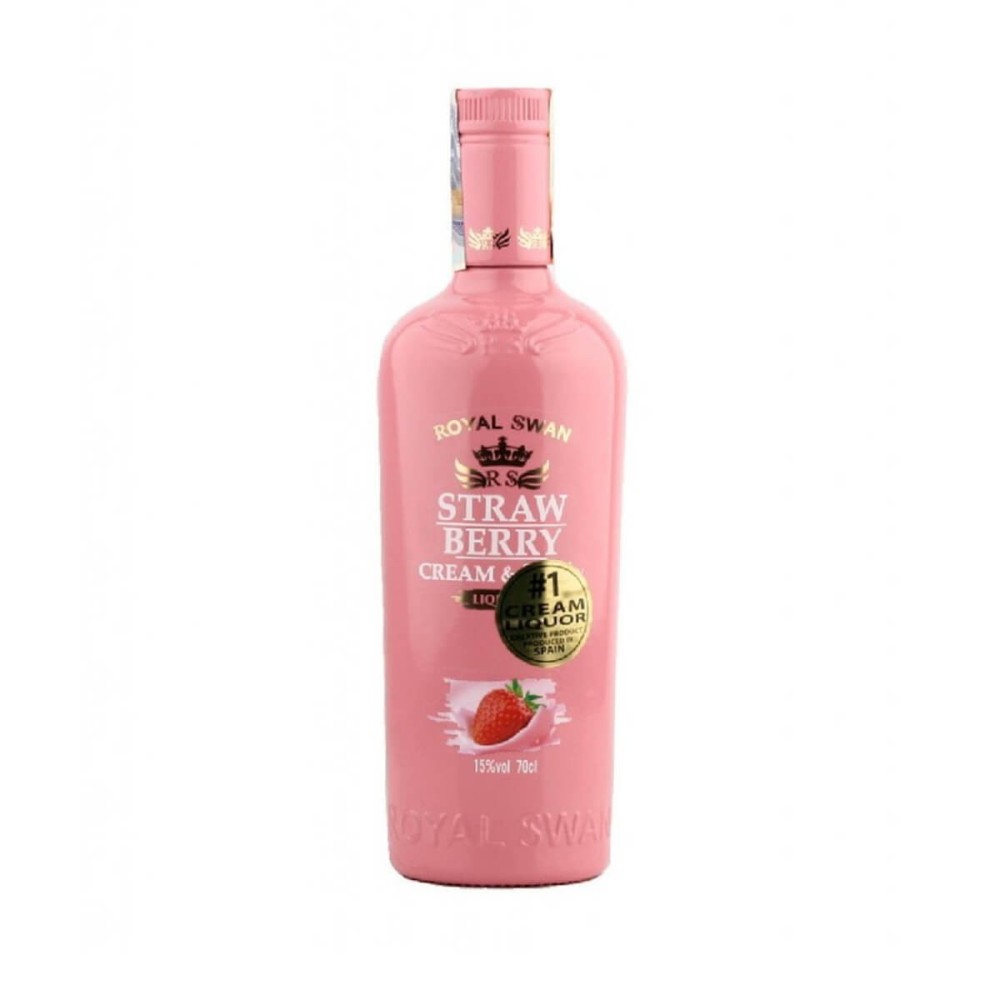 ROYAL SWAN STRAWBERRY CREAM & TEQUILA LIKIER 0,7L 15%