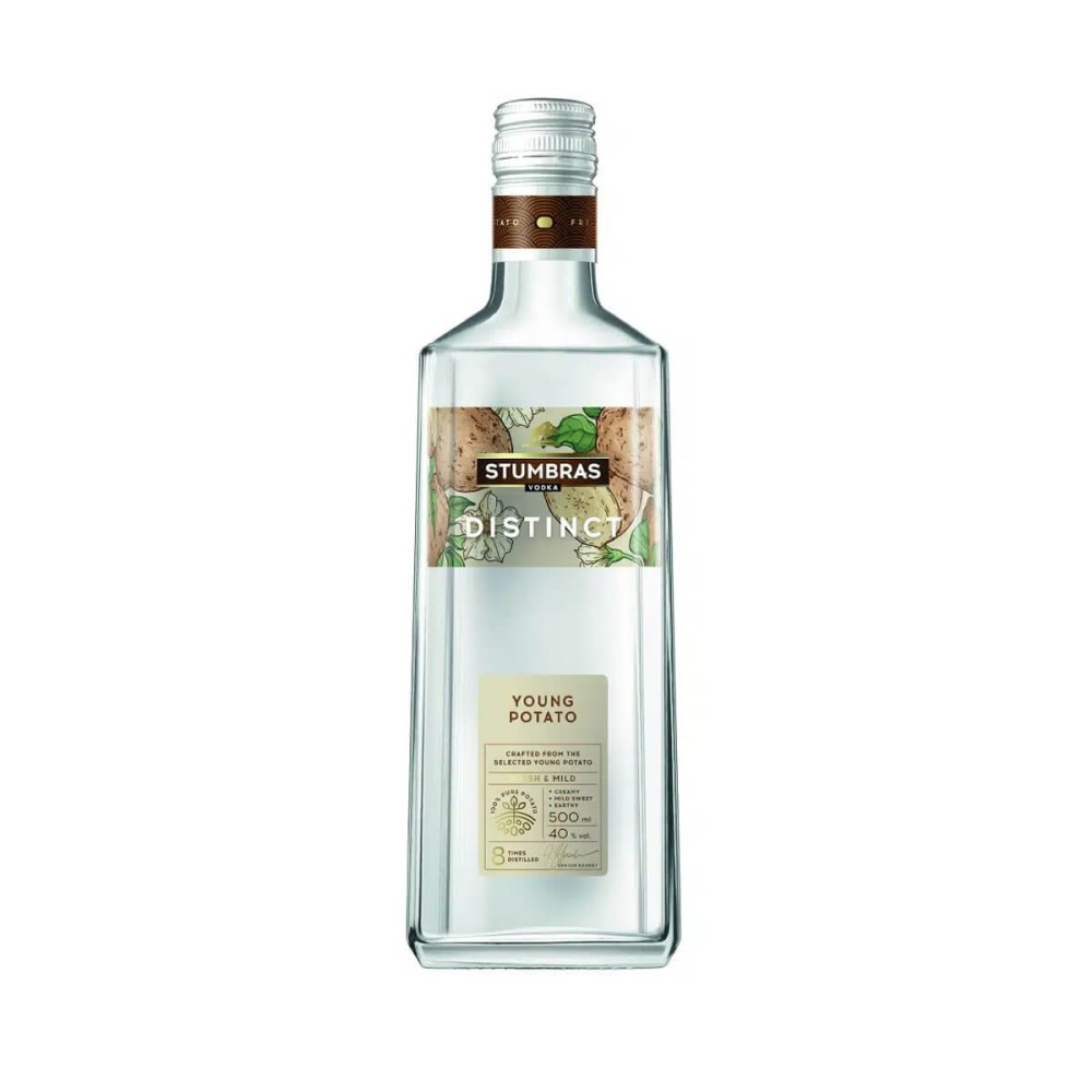 STUMBRAS DISTINCT YOUNG POTATO WÓDKA 0,5L 40%