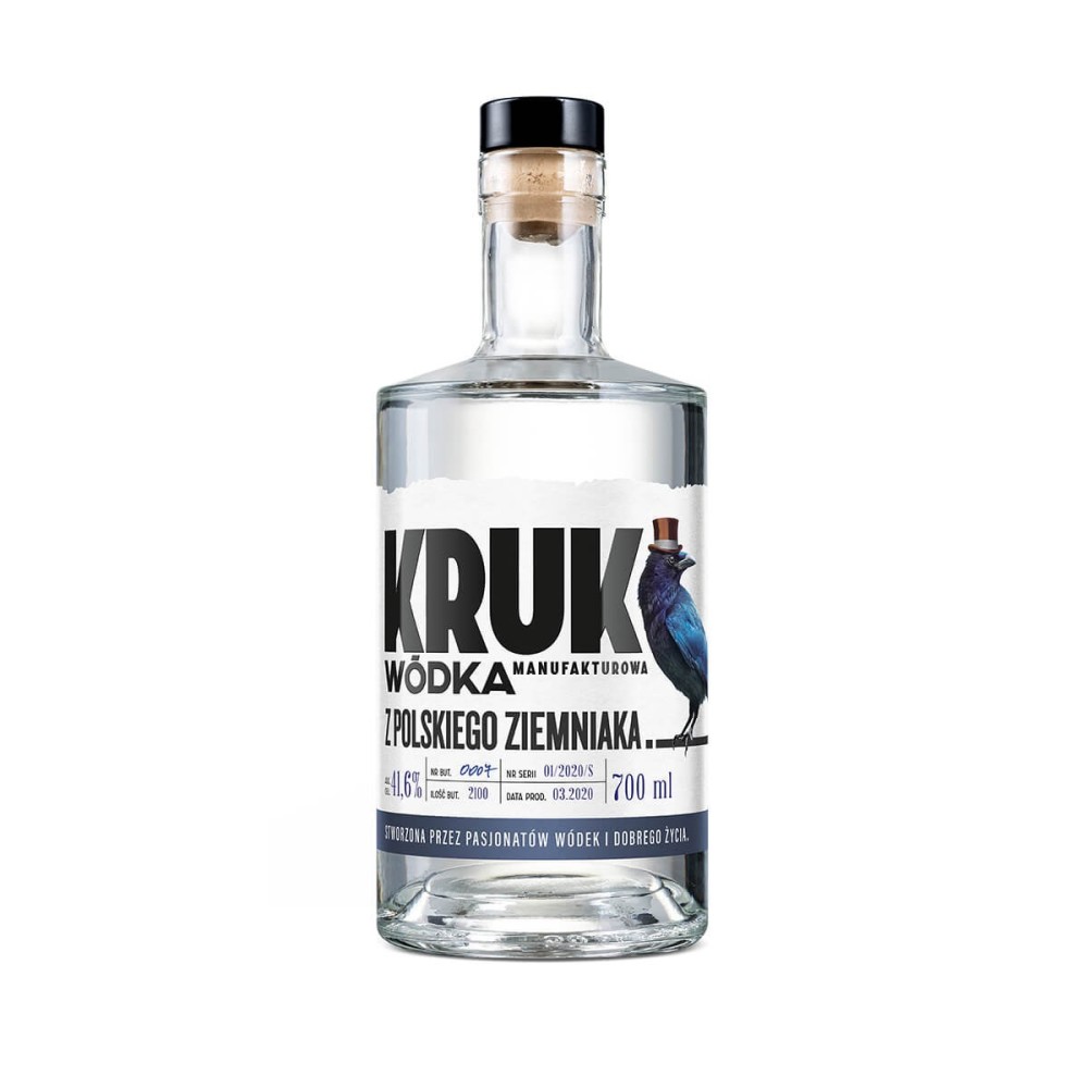 KRUK WÓDKA Z POLSKIEGO ZIEMNIAKA 0,7L 41,6%