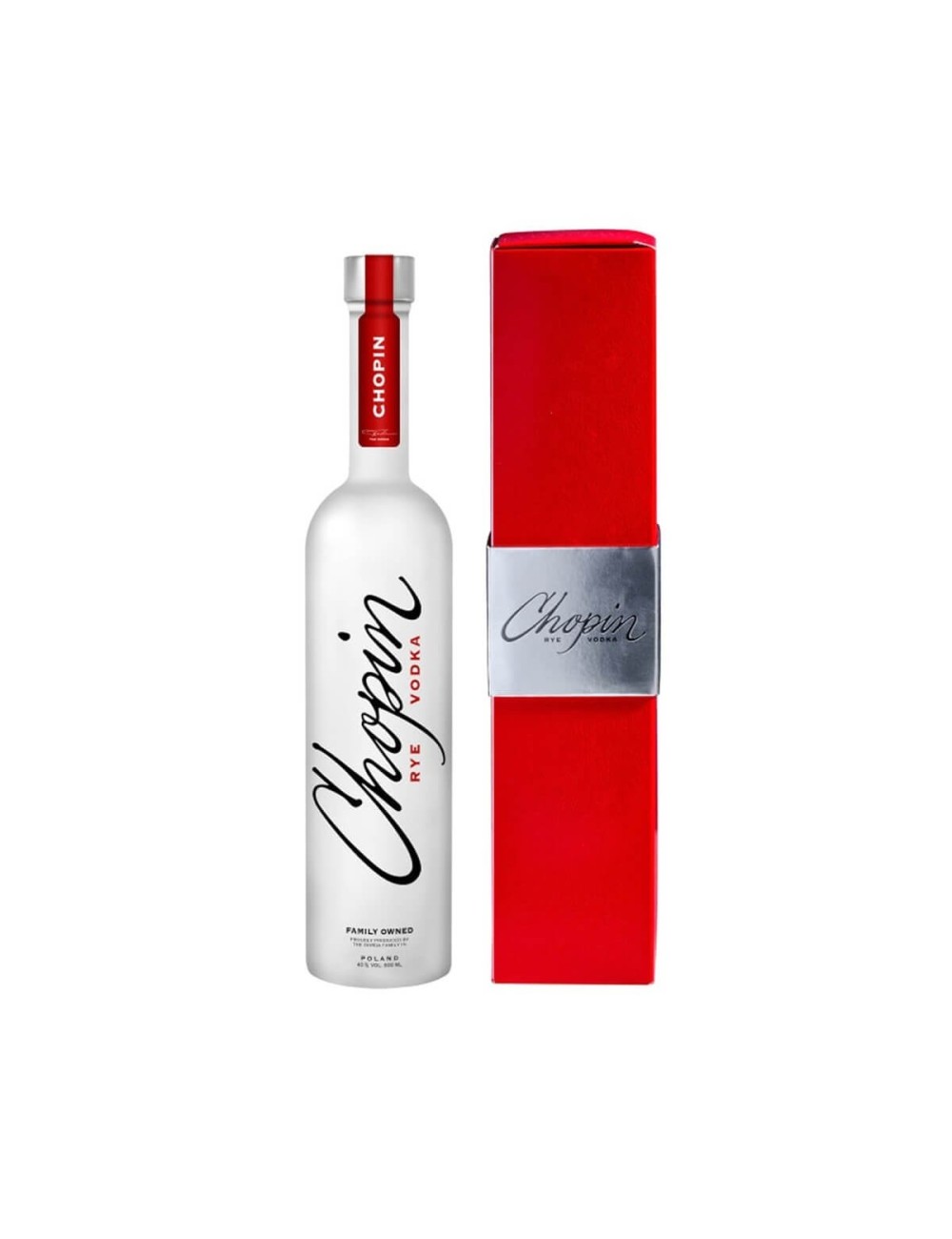 CHOPIN RYE VODKA 0,7L 40% + KARTONIK
