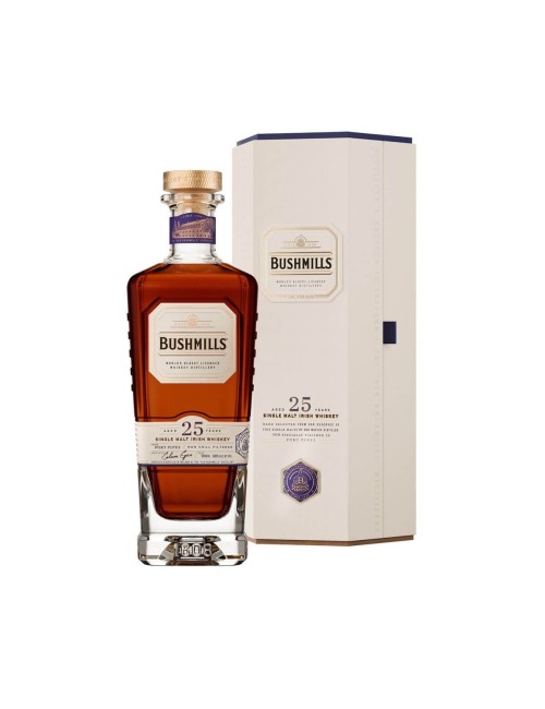 BUSHMILLS 25YO PORT PIPES IRISH WHISKEY 0,7L 46%