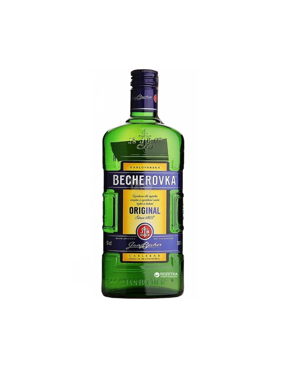 BECHEROVKA ORIGINAL LIKIER ZIOŁOWY 0,5L 38%