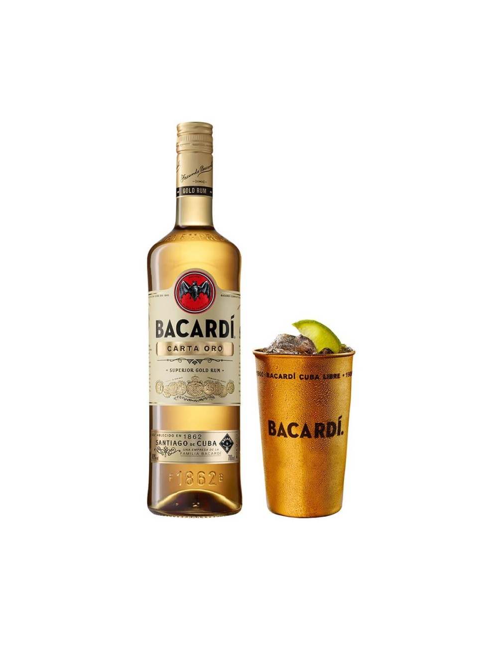 BACARDI CARTA ORO SUPERIOR GOLD RUM 0,7L 37,5%