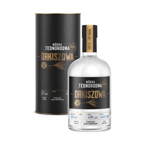 WÓDKA JEDNORODNA ORKISZOWA 0,5L 40%