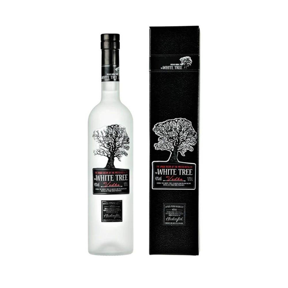 WHITE TREE VODKA 1,75L 40% + KARTONIK