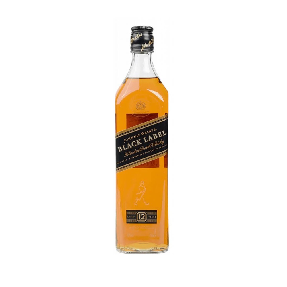 JOHNNIE WALKER BLACK LABEL 12YO WHISKY 0,5L 40%