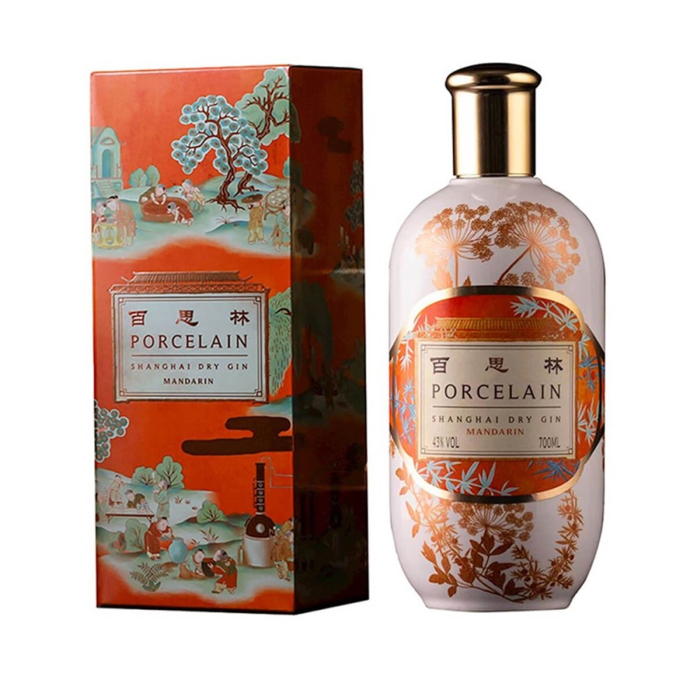 PORCELAIN MANDARIN GIN 0,7L 43%