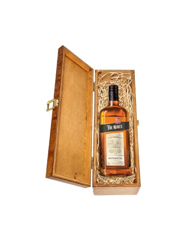 THE NINES SPICY HERBAL BITTER LIKIER ZIOŁOWY 0,5L 40% W SKRZYNCE DREWNIANEJ