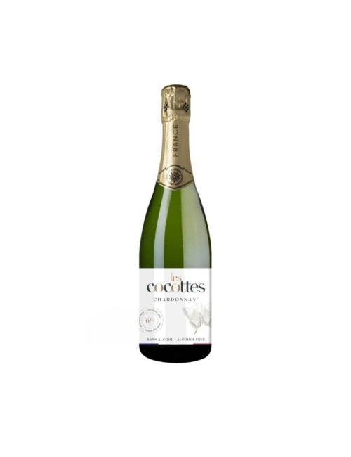 LES COCOTTES CHARDONNAY SPARKLING BEZALKOHOLOWE 0,75L 0%