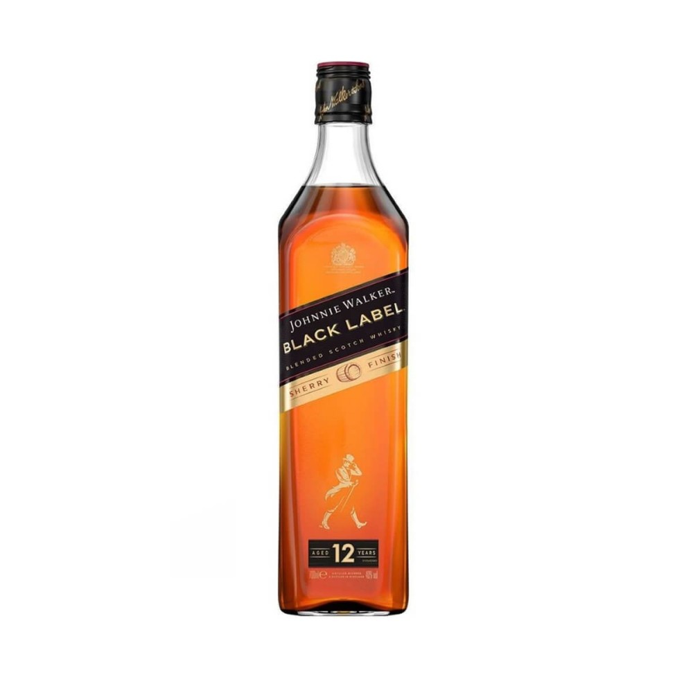 JOHNNIE WALKER BLACK LABEL 12 YO SHERRY FINISH WHISKY 0,7L 40%