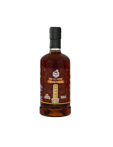 MIÓD PITNY PÓŁTORAK SWEET GRASS Z TRAWĄ ŻUBROWĄ 0,5L 16%