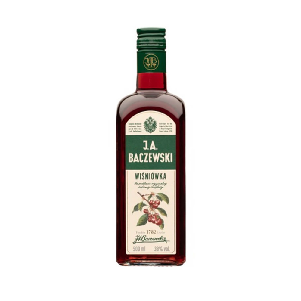 J.A. BACZEWSKI WIŚNIÓWKA WÓDKA 0,5L 38%