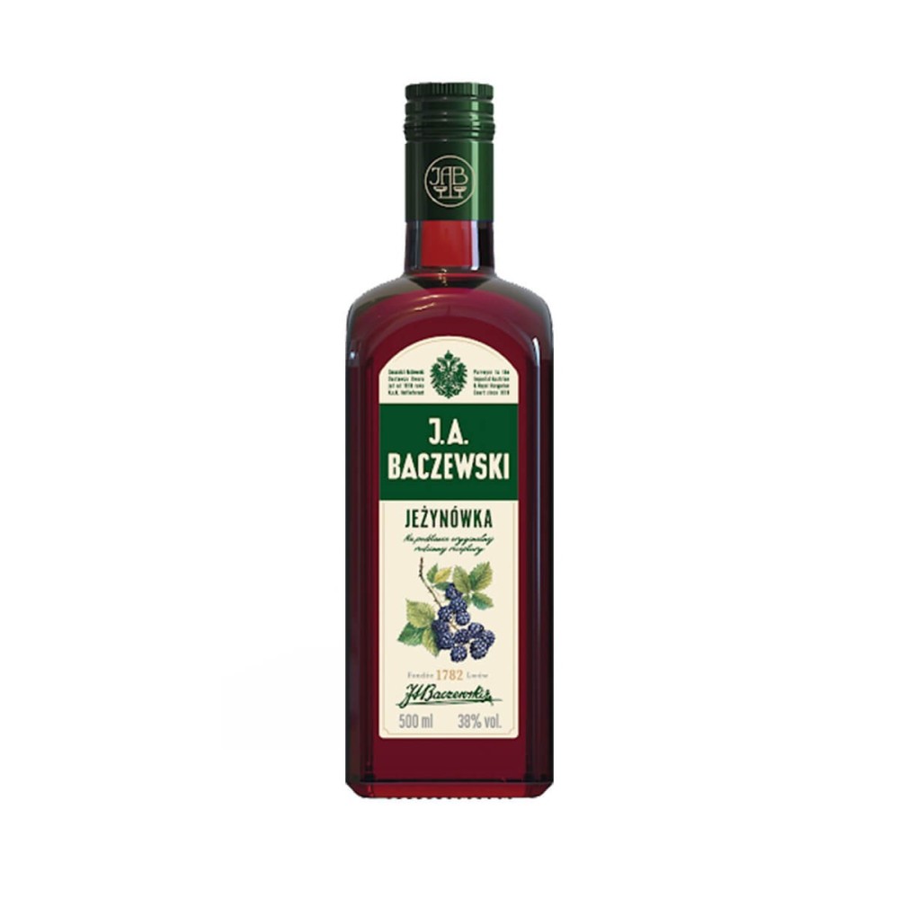 J.A. BACZEWSKI JEŻYNÓWKA WÓDKA 0,5L 38%
