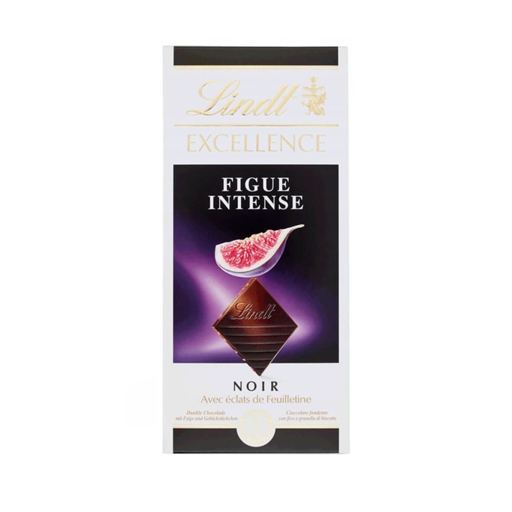 LINDT EXCELLENCE CZEKOLADA GORZKA INTENSE FIG 100G