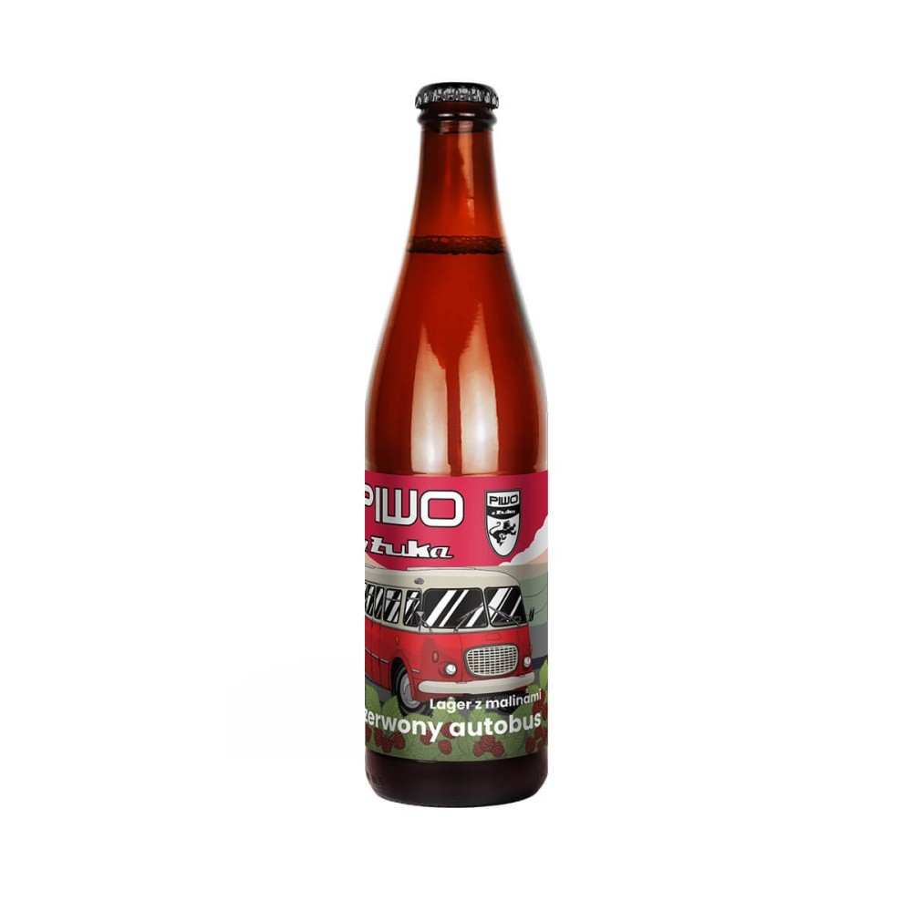 PIWO Z ŻUKA CZERWONY AUTOBUS 0,5L 5,2%
