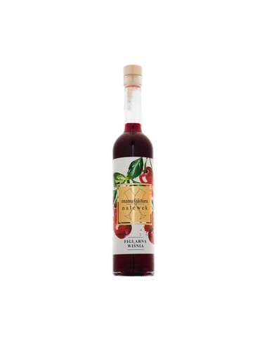 MANUFAKTURA NALEWEK FIGLARNA WIŚNIA 0,5L 17,5%