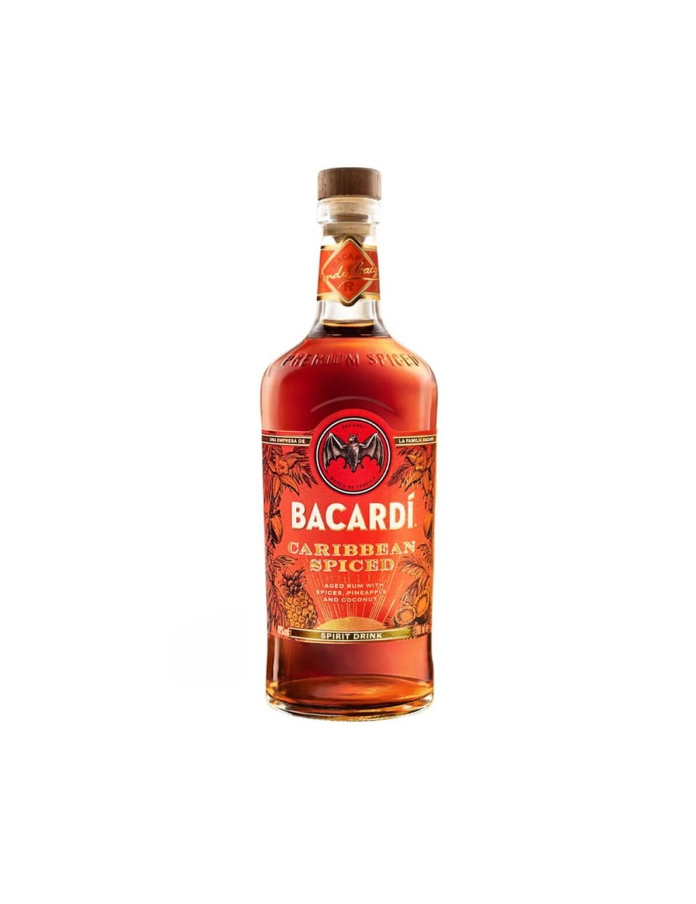 BACARDI CARIBBEAN SPICED RUM 0,7L 40%