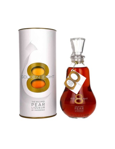GOLDEN EIGHT WILLIAMS PEAR LIQUEUR 0,7L 25% + TUBA
