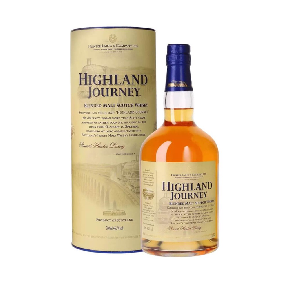 HIGHLAND JOURNEY BLENDED MALT WHISKY 0,7L 46,2%