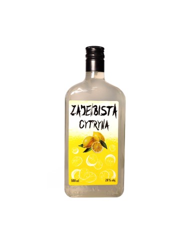 ZAJENBISTA CYTRYNA LIKIER 0,5L 28%
