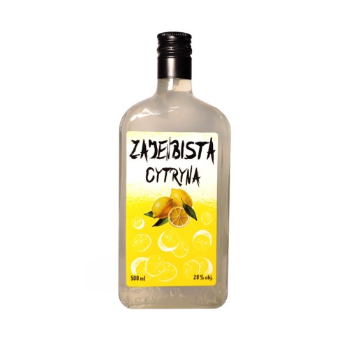 ZAJENBISTA CYTRYNA LIKIER 0,5L 28%