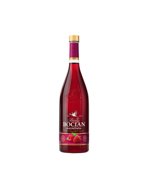 BIAŁY BOCIAN MALINÓWKA LIKIER 0,5L 25%