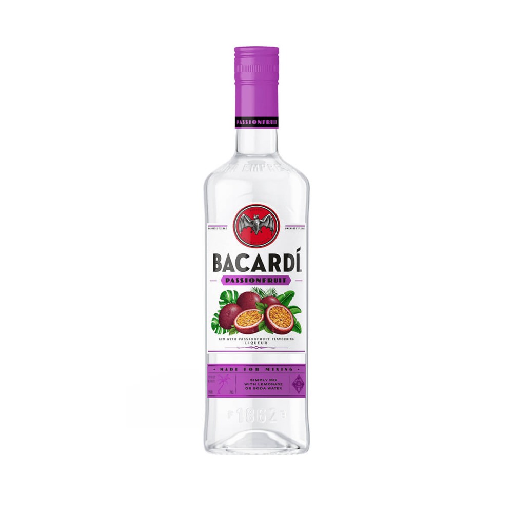 BACARDI PASSIONFRUIT RUM 0,7L 27%