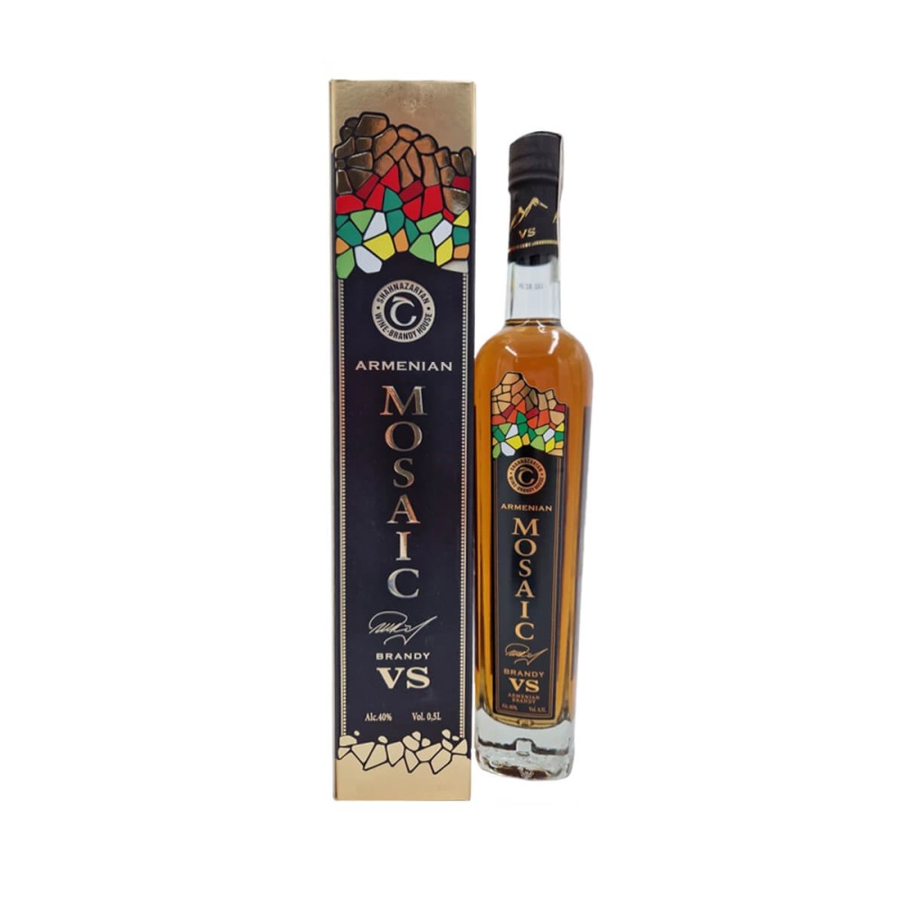 ARMENIAN MOSAIC BRANDY VS 3YO 0,5L 40%