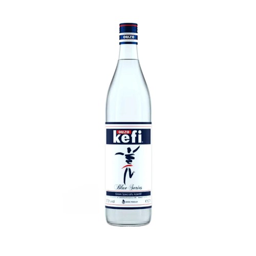OUZO KEFI BLUE SERIES 0,7L 37,5%