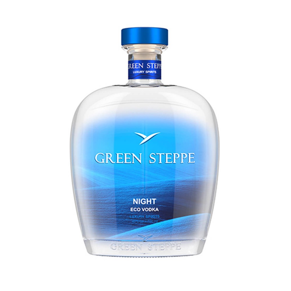 GREEN STEPPE NIGHT VODKA 0,7L 40%