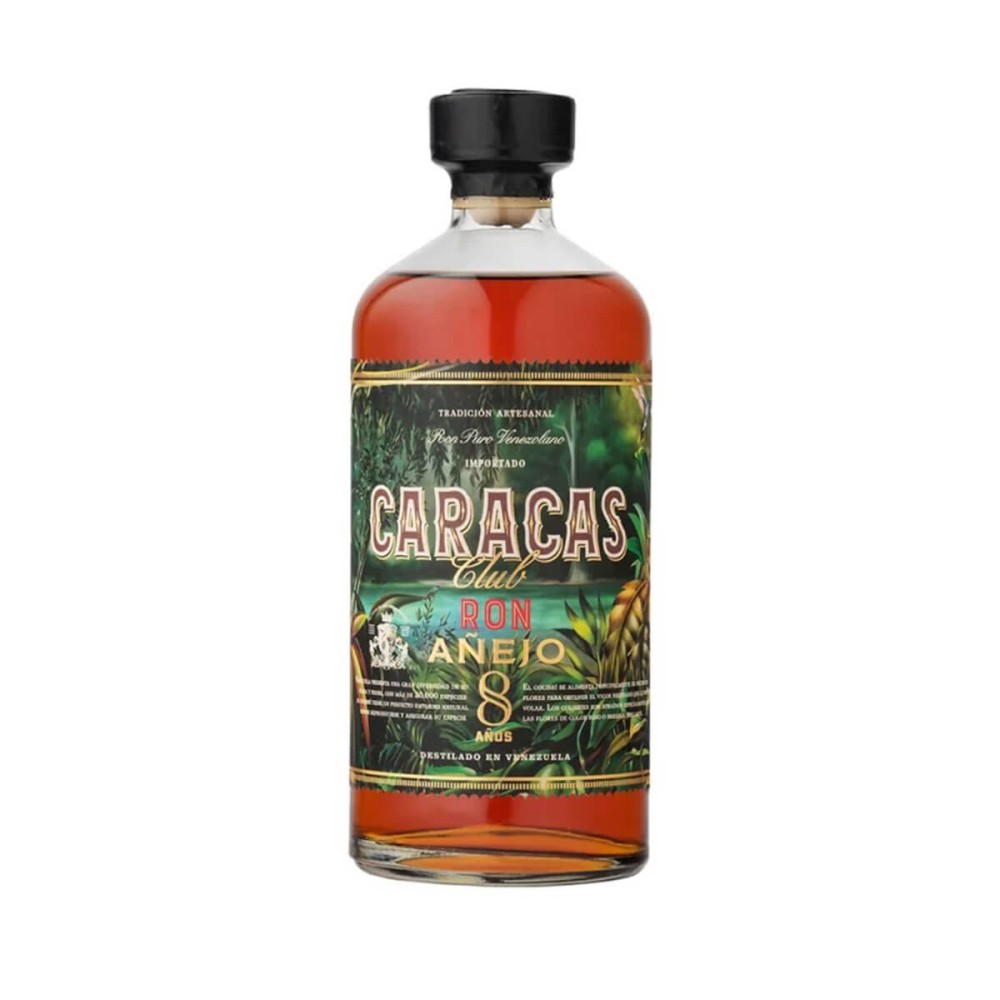 CARACAS CLUB RON ANEJO 8 ANOS RUM 0,7L 40%