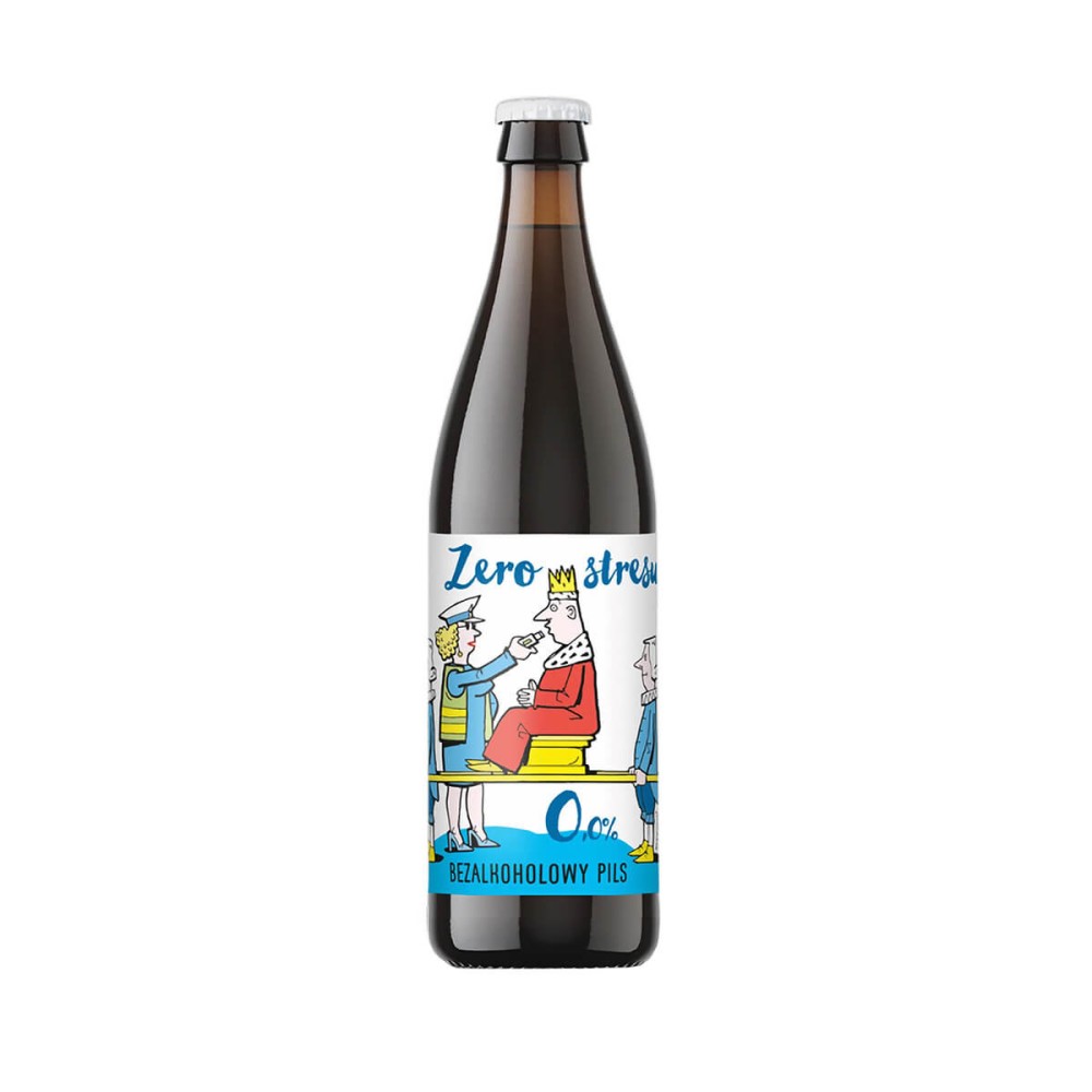 JAN OLBRACHT ZERO STRESU PILS BEZALKOHOLOWE 0,5L