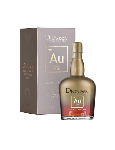 DICTADOR AURUM RUM 0,7L 40% + KARTON