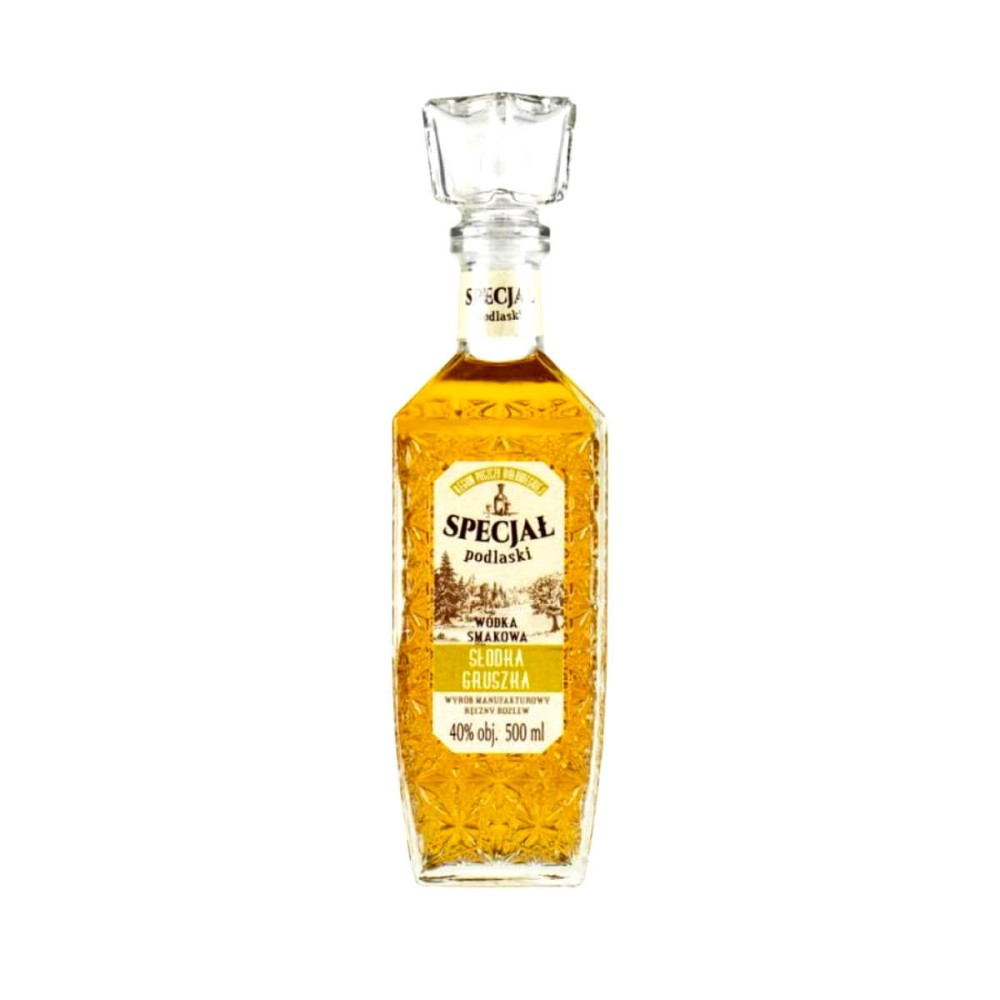 SPECJAŁ PODLASKI SŁODKA GRUSZKA WÓDKA 0,5L 40%
