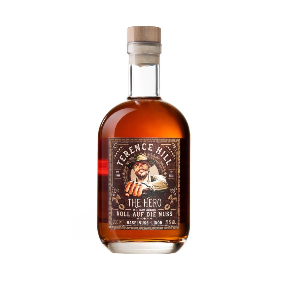 TERENCE HILL THE HERO VOLL AUF DIE NUSS LIKIER 0,7L 21%