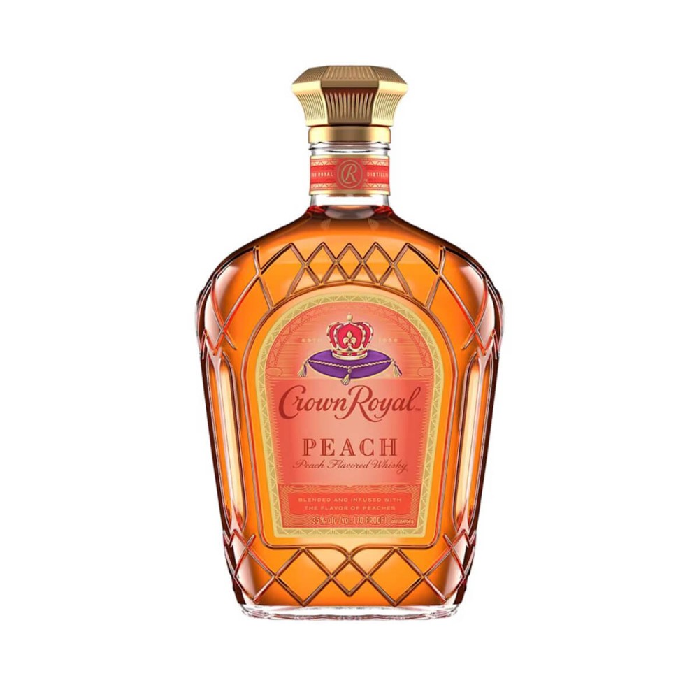 CROWN ROYAL PEACH WHISKY 1L 35%