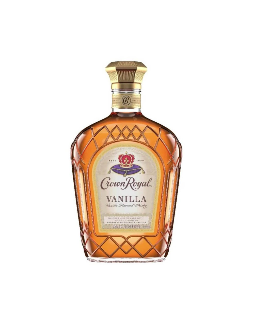 CROWN ROYAL VANILLA FLAVORED WHISKY 1L 35%